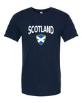 Scotland 2026 Soccer Arched Crest Plain Tee -- NYC Factory