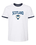 Scotland 2026 Soccer Arched Crest Ringer Tee -- NYC Factory