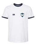 Scotland Soccer Ringer Tee 2026 — Retro National Crest | NYC Factory