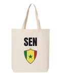 Senegal Soccer Tote Bag 2026 — National Crest Badge | NYC Factory
