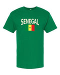 Senegal Soccer Tee 2026 — Classic Name & Flag | NYC Factory