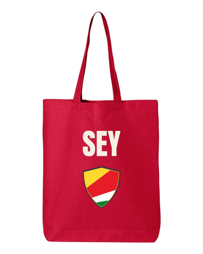 Seychelles Soccer Tote Bag — National Crest Badge | NYC Factory