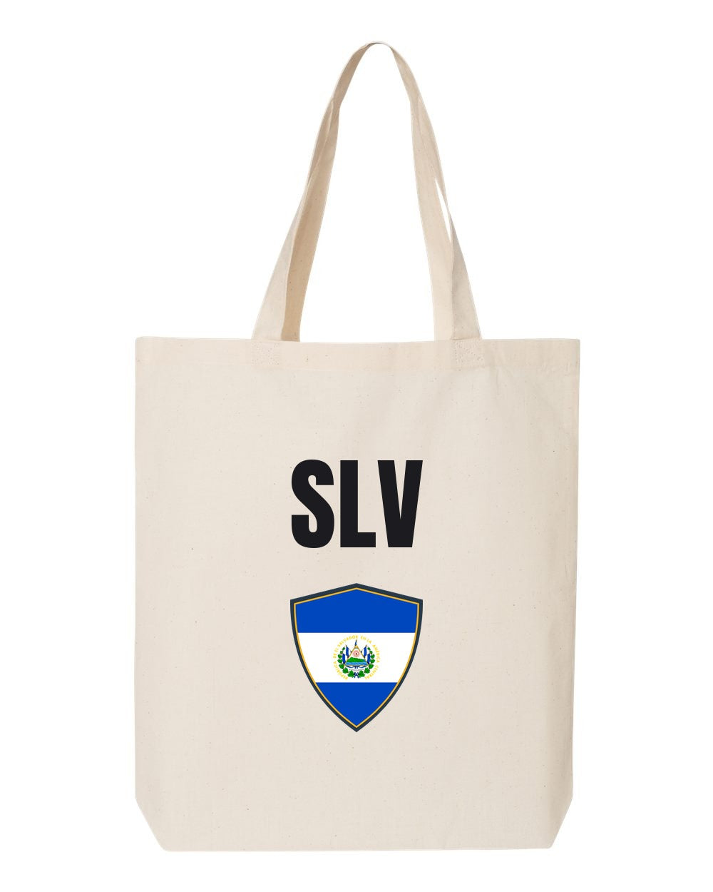 El Salvador Soccer Tote Bag — National Crest Badge | NYC Factory