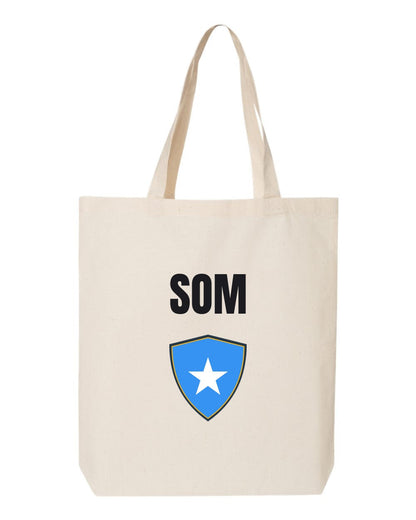 Somalia Soccer Tote Bag — National Crest Badge | NYC Factory