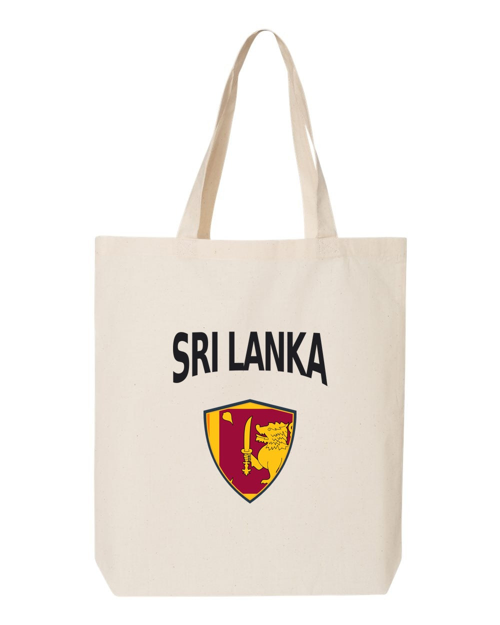 Sri Lanka Soccer Tote Bag — Arched National Crest | NYC Factory