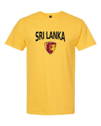 Sri Lanka Arched Crest Soccer Tee — NYC Factory