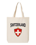 Switzerland Soccer Tote Bag 2026 — Arched National Crest | NYC Factory