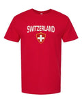 Switzerland 2026 Soccer Arched Crest Plain Tee -- NYC Factory