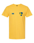 Sweden Soccer Tee 2026 — Retro National Crest | NYC Factory