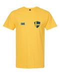 Sweden Soccer Tee 2026 — Retro National Crest | NYC Factory
