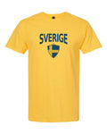 Sweden 2026 Soccer Arched Crest Plain Tee -- NYC Factory