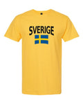 Sweden Soccer Tee 2026 — Classic Name & Flag | NYC Factory