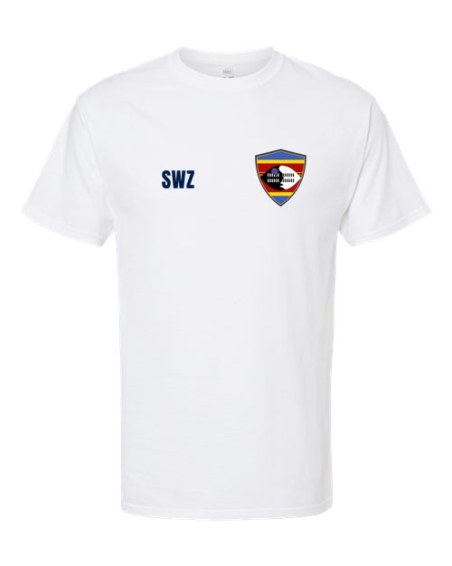Eswatini Soccer Tee — Retro National Crest | NYC Factory