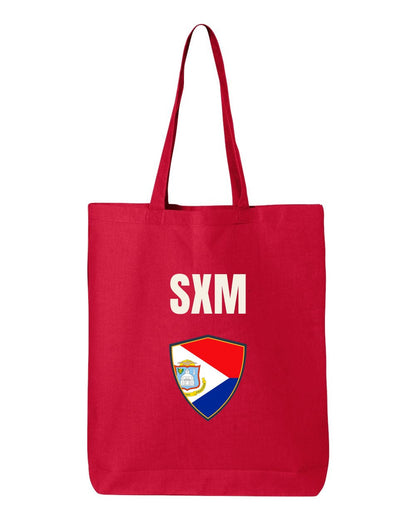 Sint Maarten Soccer Tote Bag — National Crest Badge | NYC Factory