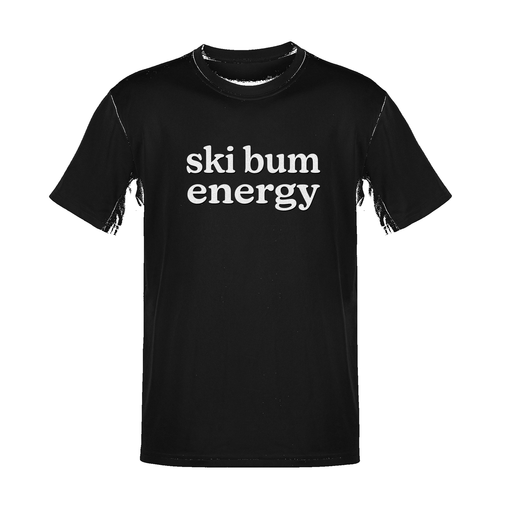 Unisex Ski Bum Energy Soft Cotton Tee