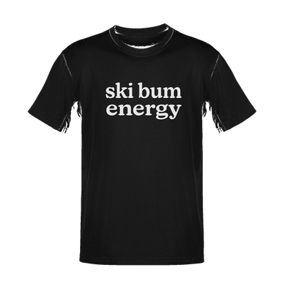 Unisex Ski Bum Energy Soft Cotton Tee