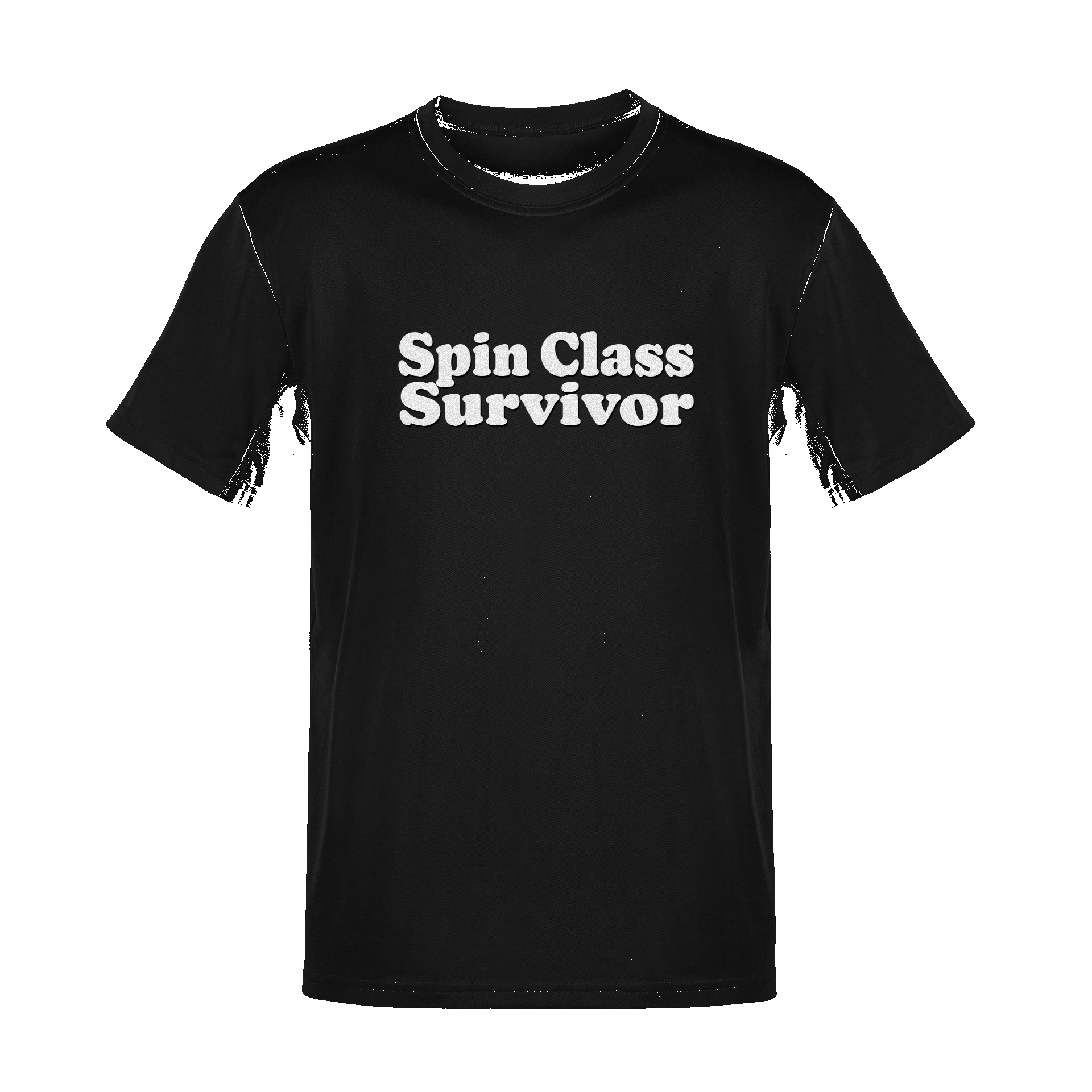 Unisex Spin Class Survivor Soft Cotton Tee