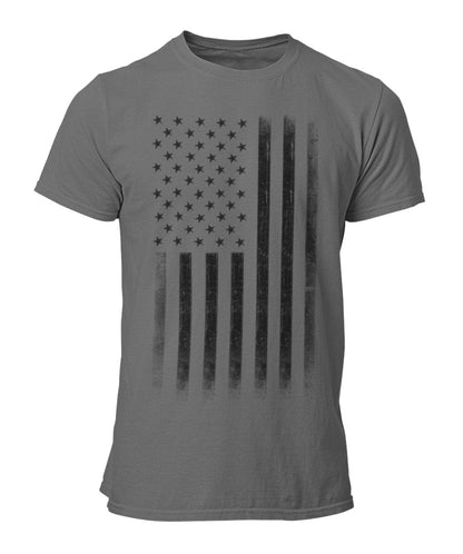 Stars & Stripes Premium Tee Soft Ringspun USA Flag Retro Lightweight T-Shirt