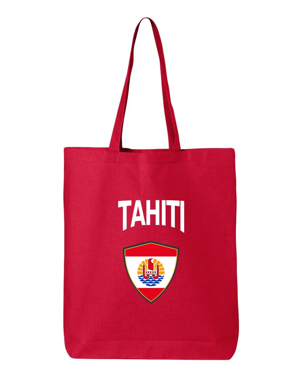 Tahiti Soccer Tote Bag — Arched National Crest | NYC Factory
