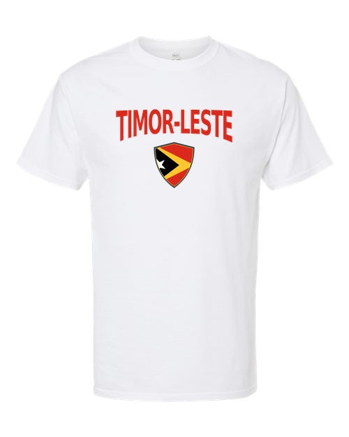 Timor-Leste Arched Crest Soccer Tee — NYC Factory