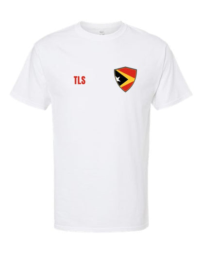 Timor-Leste Soccer Tee — Retro National Crest | NYC Factory