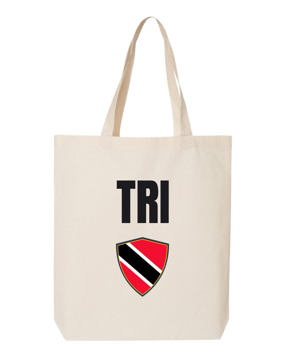 Trinidad And Tobago Soccer Tote Bag — National Crest Badge | NYC Factory