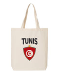 Tunisia Soccer Tote Bag 2026 — Arched National Crest | NYC Factory