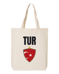 Turkey Soccer Tote Bag 2026 — National Crest Badge | NYC Factory