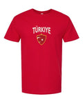 Turkey 2026 Soccer Arched Crest Plain Tee -- NYC Factory