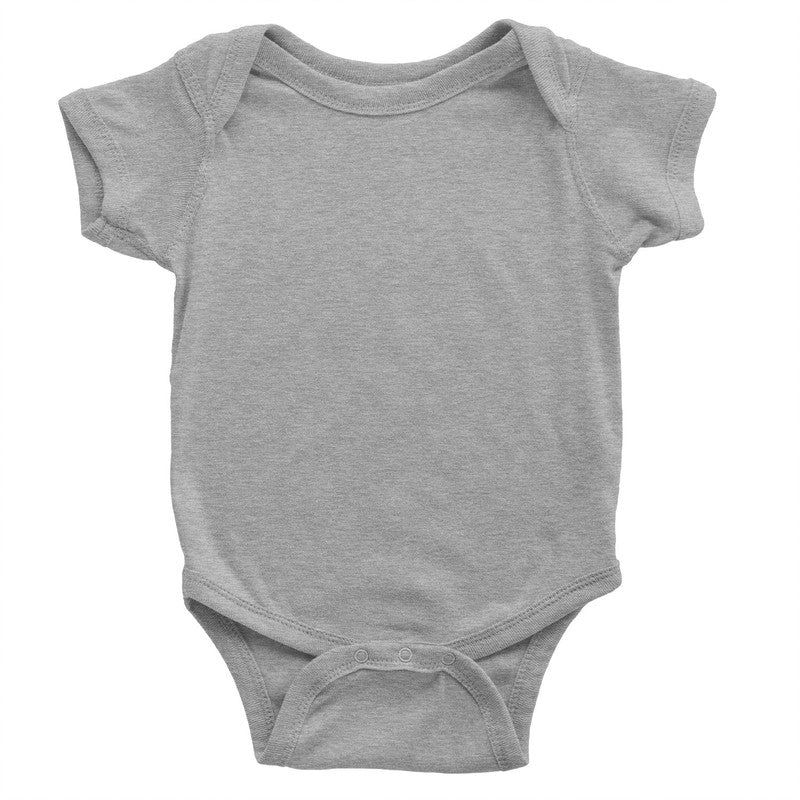 Tulo & Garn Plain Baby Bodysuit Soft 100% Cotton Snapsuit