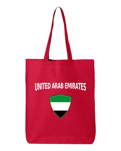 United Arab Emirates Soccer Tote Bag — Arched National Crest | NYC Factory
