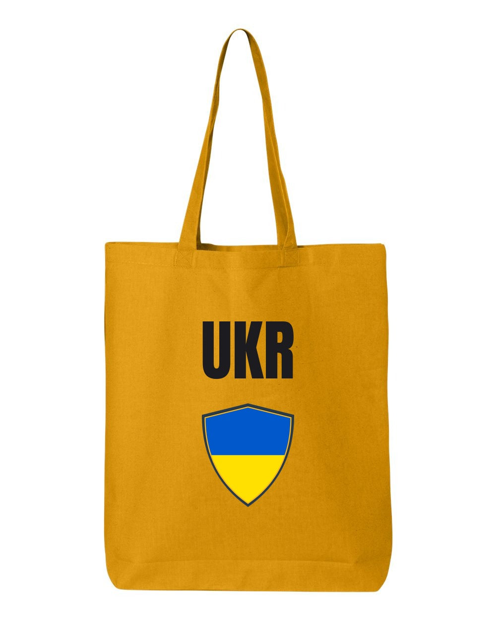 Ukraine Soccer Tote Bag — National Crest Badge | NYC Factory