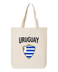 Uruguay Soccer Tote Bag 2026 — Arched National Crest | NYC Factory