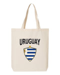Uruguay Soccer Tote Bag 2026 — Arched National Crest | NYC Factory