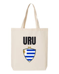 Uruguay Soccer Tote Bag 2026 — National Crest Badge | NYC Factory