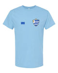 Uruguay Soccer Tee 2026 — Retro National Crest | NYC Factory