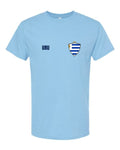 Uruguay Soccer Tee 2026 — Retro National Crest | NYC Factory
