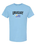 Uruguay Soccer Tee 2026 — Classic Name & Flag | NYC Factory