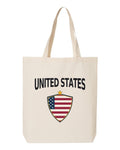 United States Soccer Tote Bag 2026 — Arched National Crest | NYC Factory