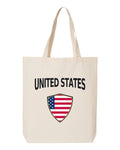 United States Soccer Tote Bag 2026 — Arched National Crest | NYC Factory