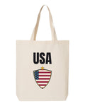 United States Soccer Tote Bag 2026 — National Crest Badge | NYC Factory