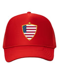 United States Soccer Trucker Cap 2026 — Retro National Crest | NYC Factory