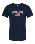 United States Soccer Tee 2026 — Classic Name & Flag | NYC Factory