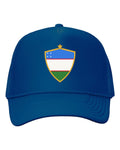 Uzbekistan Soccer Trucker Cap 2026 — Retro National Crest | NYC Factory