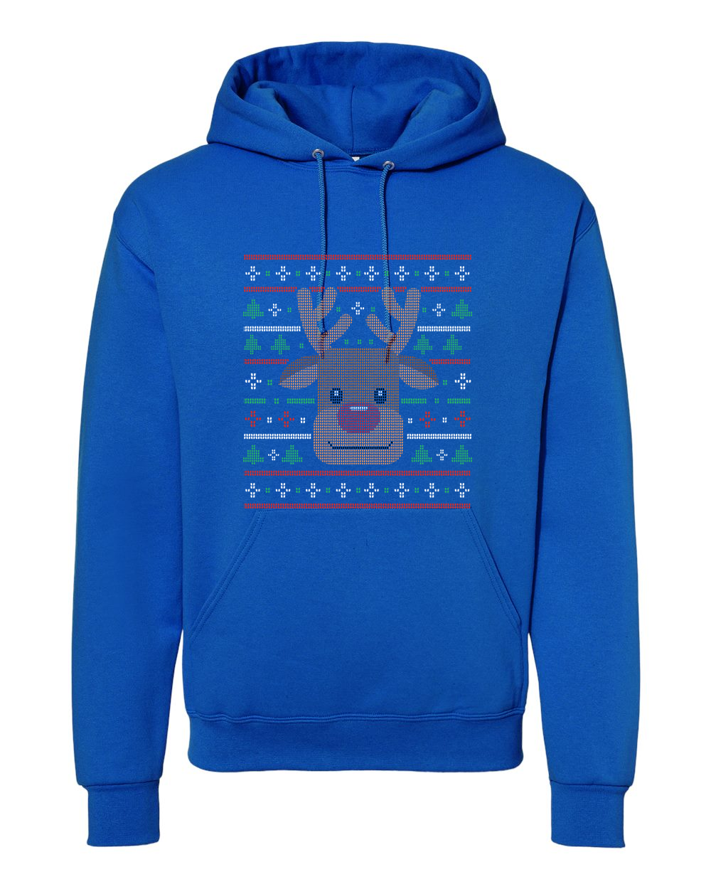 Reindeer hoodie sales