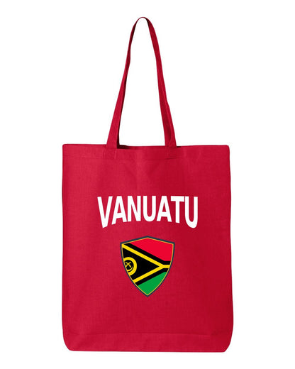 Vanuatu Soccer Tote Bag — Arched National Crest | NYC Factory