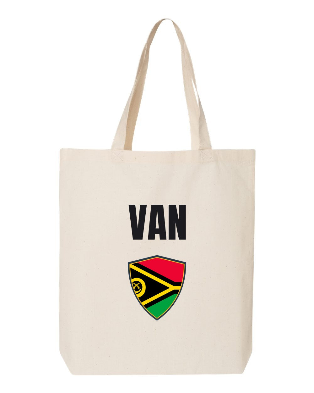 Vanuatu Soccer Tote Bag — National Crest Badge | NYC Factory