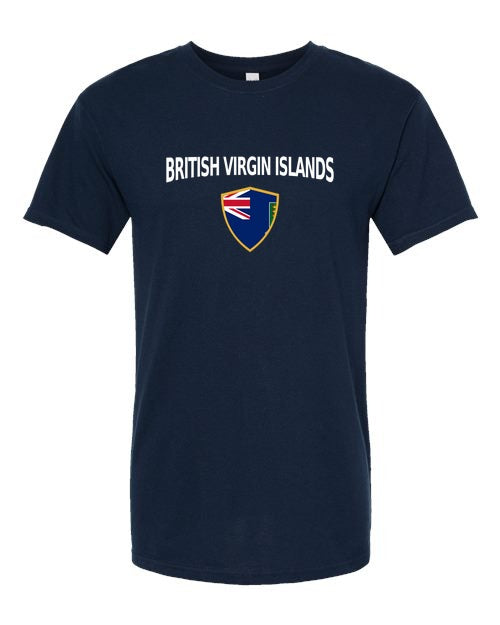 British Virgin Islands Arched Crest Soccer Tee — NYC Factory