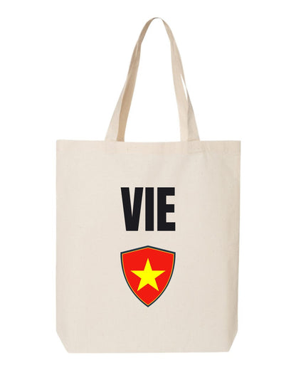 Vietnam Soccer Tote Bag — National Crest Badge | NYC Factory