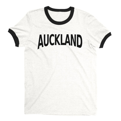 Auckland Ringer Tee — White